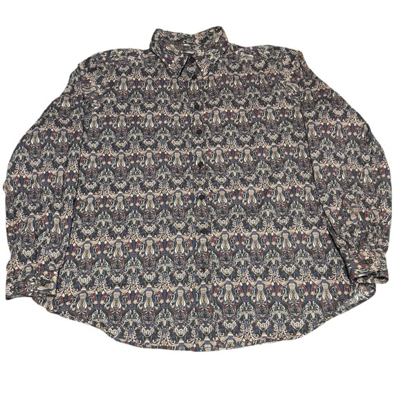 James Meade Limited Shirtmakers Long Sleeve Button Up Shirt Women's Size 22 - Picture 1 of 7